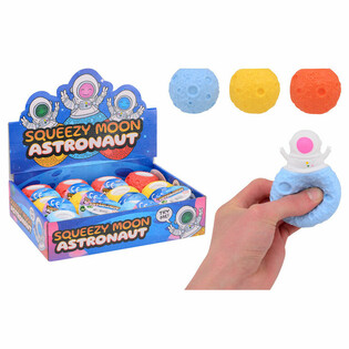 ASTRONAUT SQUEEZY MOON BALL- IN DISPLAY (12st.)