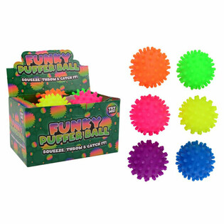 FUNNY PUFFER SPIKE BALL IN DISPLAY (12st.)