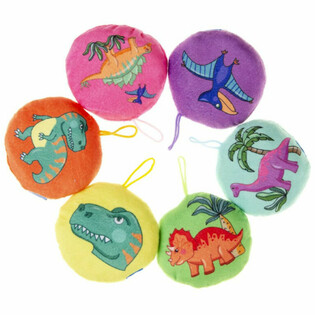 PLUCHE - DINOSAURUS - DIAMETER: 10 CM (48st.)