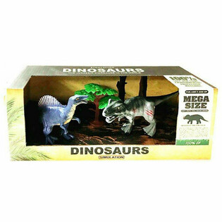 DINOSAURUS 3-DELIGE SPEELSET - IN GROTE GIFTBOX (1st.)