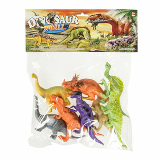 DINOSAUR WORLD - 8-DELIGE GROTE DINOSAURUSSEN SPEELFIGUREN SET (1st.)