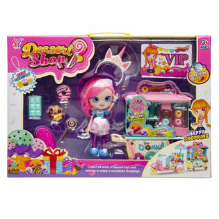 DONUTS SHOP SPEELSET MET POP EN VEEL ACCESOIRES - IN LUXE GIFTBOX (2st.)