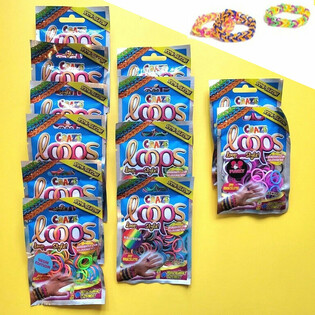 CRAZE LOOPS LOOM - BLINDBAGS - IN DISPLAY (12st.)