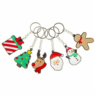 Kerst Sleutelhangers Mix (48 st.)