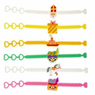 SINTERKLAAS - KINDER SILICONE ARMBANDEN (12st.)