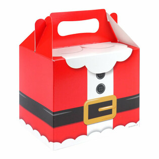 MENUBOX - KERSTMIS KERSTMAN - 14 x 9.5 x 18 Cm. (12st.)
