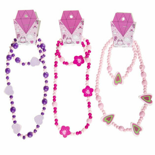 HOUTEN KINDERKETTING + ARMAND SET (48st.)