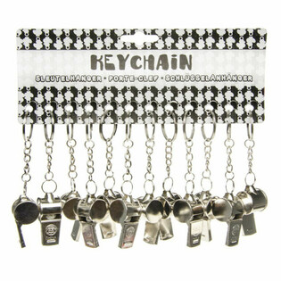 METALEN FLUIT AAN SLEUTELHANGER (48st.)