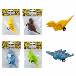 MIX PULL BACK DINOSAURUSSEN (24st.)