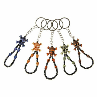 SLEUTELHANGER MET DOODSKOP HANGER (48st.)