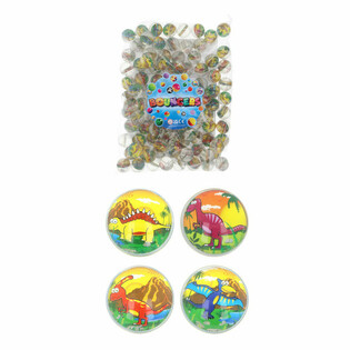 MIX DINOSAURUS - STUITERBALLEN &Oslash;3.3 Cm. (100st.)