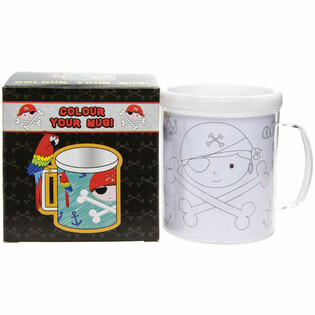 PIRAAT - KLEUR JE EIGEN DRINKBEKER (2st.)