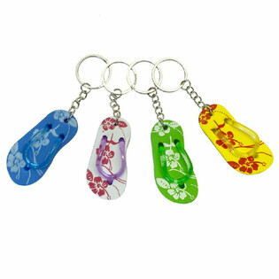 SLIPPER SLEUTELHANGERS OP KAART (48st.)
