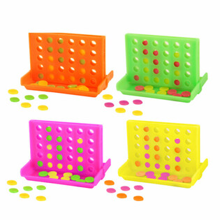 4 OP EEN RIJ SPEL IN DISPLAY - MIX KLEUREN (52st.)