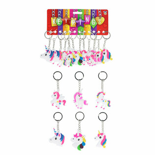 SLEUTELHANGERS - UNICORN / EENHOORN (12st.)