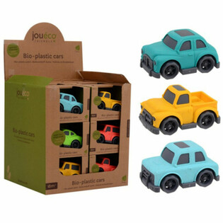 JOUECO - BIO-PLASTIC AUTO&rsquo;S IN DISPLAY (18st.)