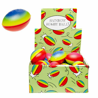 REGENBOOG RUGBY BALLEN IN DISPLAY (24st.)