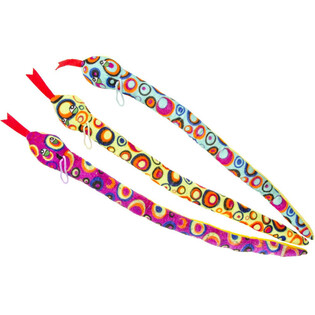 PLUCHE SLANG - 52 Cm. LANG - MIX KLEUREN (24st.)