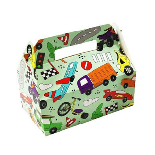 MENUBOX VOERTUIGEN - 22.5 x 12 x 9.5 Cm. (24st.)