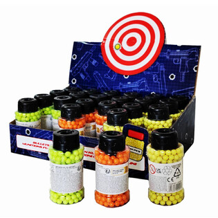 400 STUKS 6MM BB GUN KOGELS IN DISPLAY (24st.)