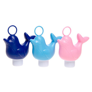 EENDJES VISSEN DOLFIJN - MIX KLEUREN - 10 Cm. (15st.)