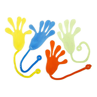 PLAKHAND AAN KOORD - MIX KLEUREN (48st.)