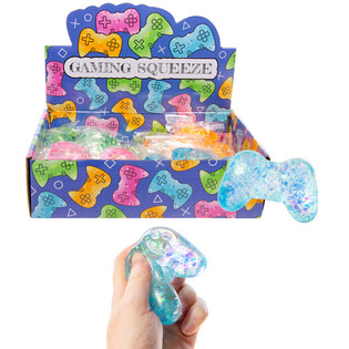 SQUEEZE GAMING CONTROLLER - MIX KLEUREN - IN DISPLAY (12st.)
