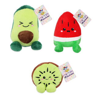 PLUCHE FRUIT - 15CM HOOG - MIX DESIGN (12st.)