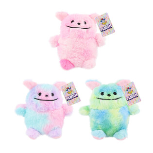 PLUCHE MONSTERS - 15CM HOOG - MIX KLEUREN (12st.)