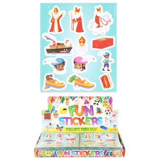 FUN STICKERS – MODEL: SINTERKLAAS (120st.)