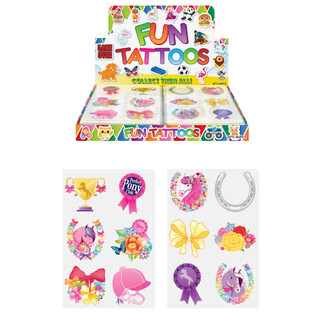FUN TATTOOS - MODEL: PONY IN DISPLAY (96st.)