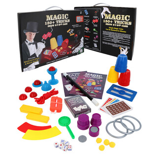 XL MAGIC TRICKS SET GOOCHEL DOOS - MET 150+ GOOCHEL TRICKS (1st.)