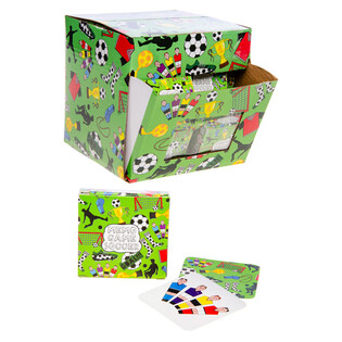 KLEINE MEMORY SPELLEN - MODEL: VOETBALLERS - IN DISPLAY (60st.)