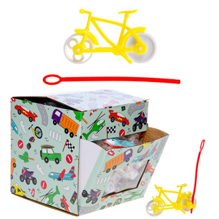 FIETS MET TREKKOORD - IN DISPLAY (56st.)