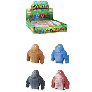 Stretchy Gorilla - Uitrekbare Aap (Display 12 stuks)