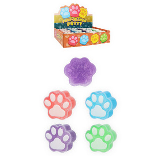 Honden Poten Slijm - Paw Shaped Putty (24 stuks)
