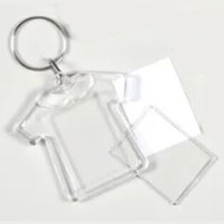 KLEUR JE EIGEN T-SHIRT SLEUTELHANGER (48st.)