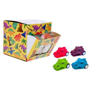 PULL BACK DINOSAURUS HOOFD IN DISPLAY (50st.)