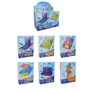 CLASSIC TRAVEL GAMES - IN DISPLAY (6st.)