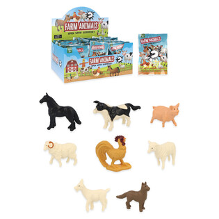BLINDBAG / SURPRISE BAG - THEMA: BOERDERIJ DIEREN IN DISPLAY (60st.)