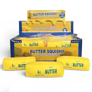 RAGE - SQUISHY BUTTER / BOTER - SCHUIM VULLING - SLOW RISING - Afm 11x4x4 Cm - IN DISPLAY (12st.)