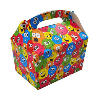 MENUBOX MODEL: SMILEY - Afm 18.5x12x19 CM - FOODBOX - KIDSBOX (24st.)