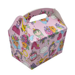 MENUBOX MODEL: PRINCES - Afm 18.5x12x19 CM - FOODBOX - KIDSBOX (24st.)