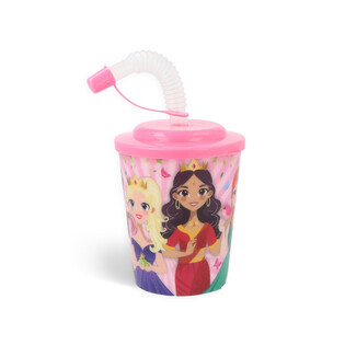 DRINKBEKER / IJSBEKER MET RIETJE – PRINCESSEN (12st.)