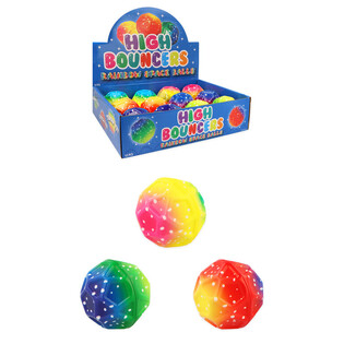 HIGH BOUNCE RAINBOW SPACE STUITERBAL - IN DISPLAY (12st.)