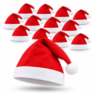 STANDAARD KERSTMUTSEN - XMAS CAP (12st.)
