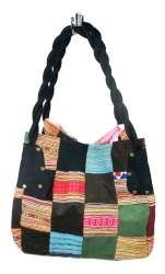 B-FAIR TAS PATCHWORK GROOT ZWART (1st)