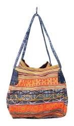 Art.nr: 97716 - B-FAIR TAS WAVE PAARS/ROZE/GEEL (1st)
