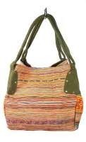 Art.nr: 97719C - B-FAIR TAS BROCADE GROOT GROEN (1st)