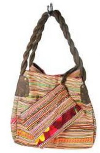 Art.nr: 97725C - B-FAIR TAS BROCADE KLEIN BRUIN (1st)